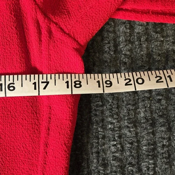 Red Women's Coat - Picture 11 of 12